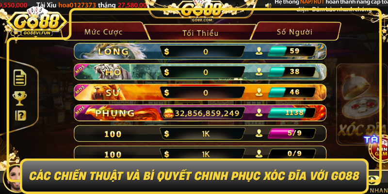 Cac Chien Thuat Va Bi Quyet Chinh Phuc Xoc Dia Voi Go880