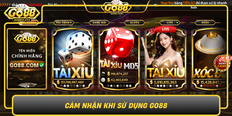 Cam Nhan Khi Su Dung Go88
