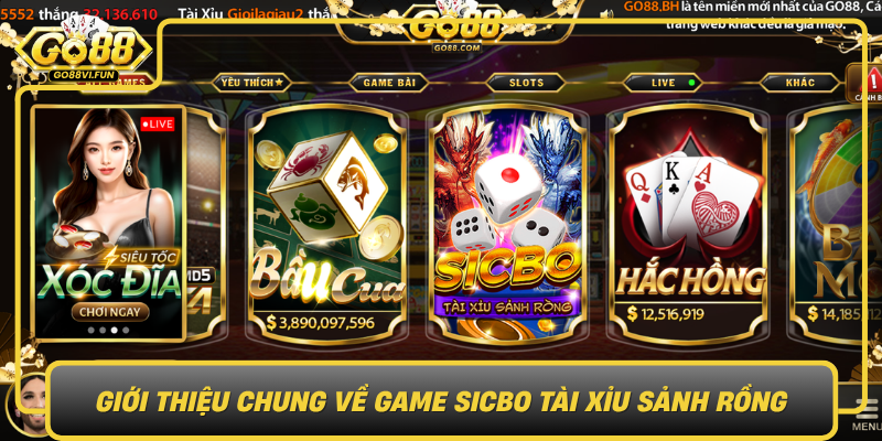 Gioi Thieu Chung Ve Game Sicbo Tai Xiu Sanh Rong Tro Choi Cua Chien Thuat Va May Man0