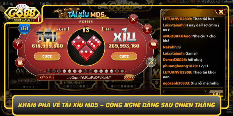 Kham Pha Ve Tai Xiu Md5 Cong Nghe Dang Sau Chien Thang0