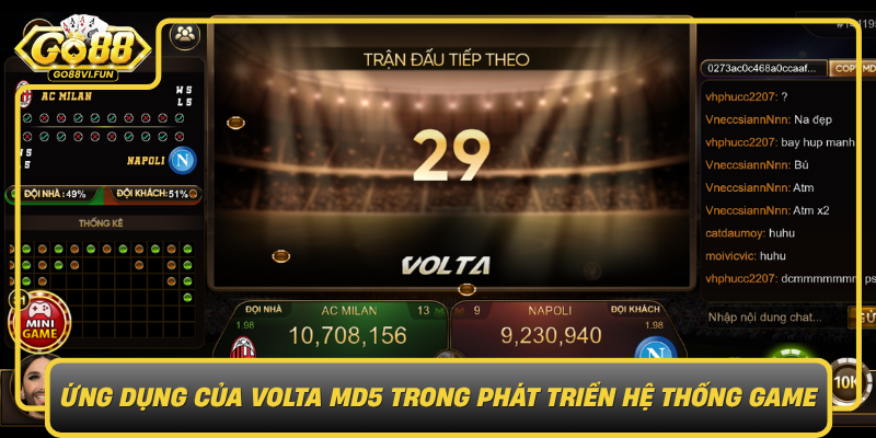 Ung Dung Cua Volta Md5 Trong Phat Trien He Thong Game Va Nen Tang Ca Cuoc0