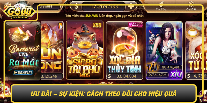 Uu Dai Su Kien Cach Theo Doi Cho Hieu Qua